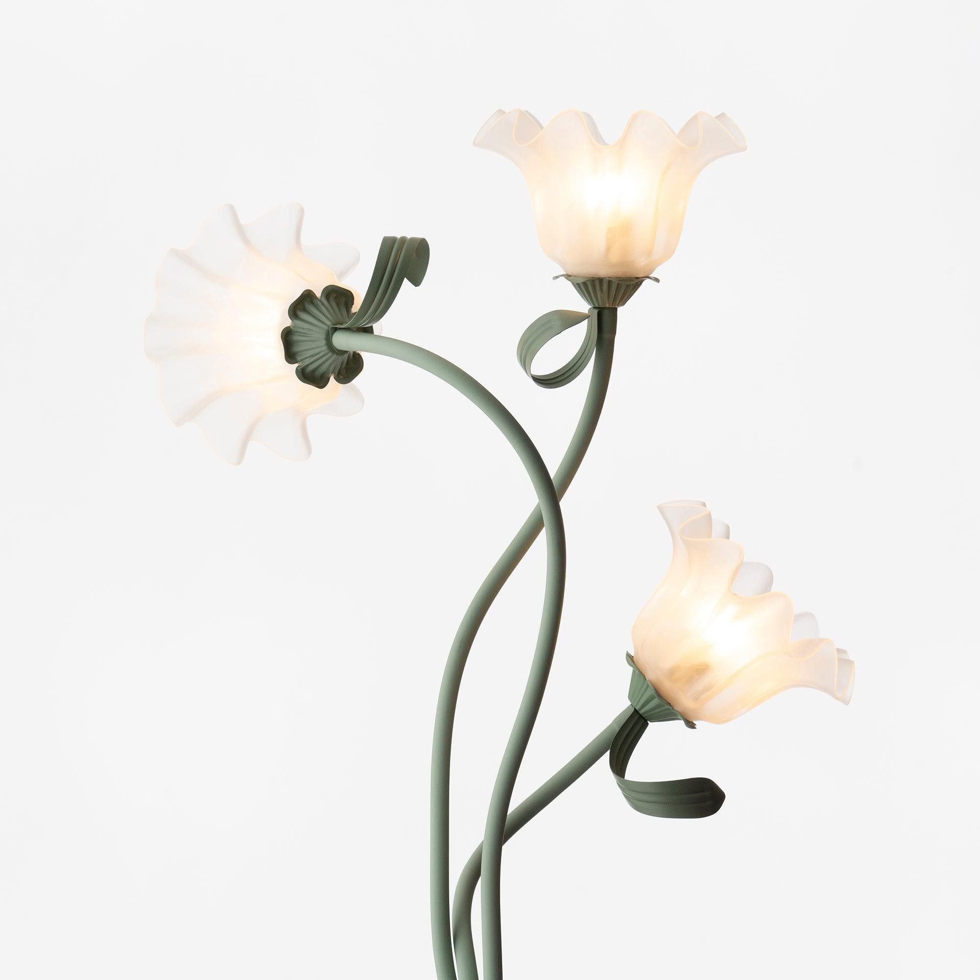 Creative Multi-Head Winding Flower Shape Floor Lamp K286