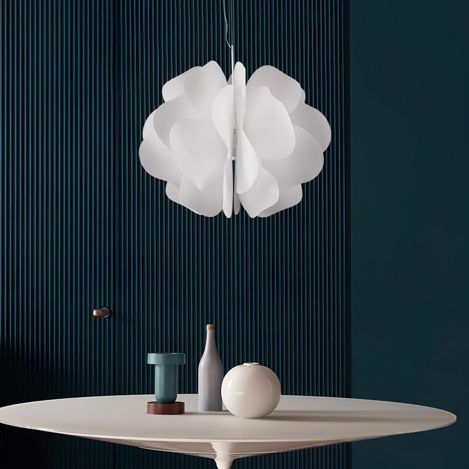 Modern Plastic Flower Design Pendant Lamp K539