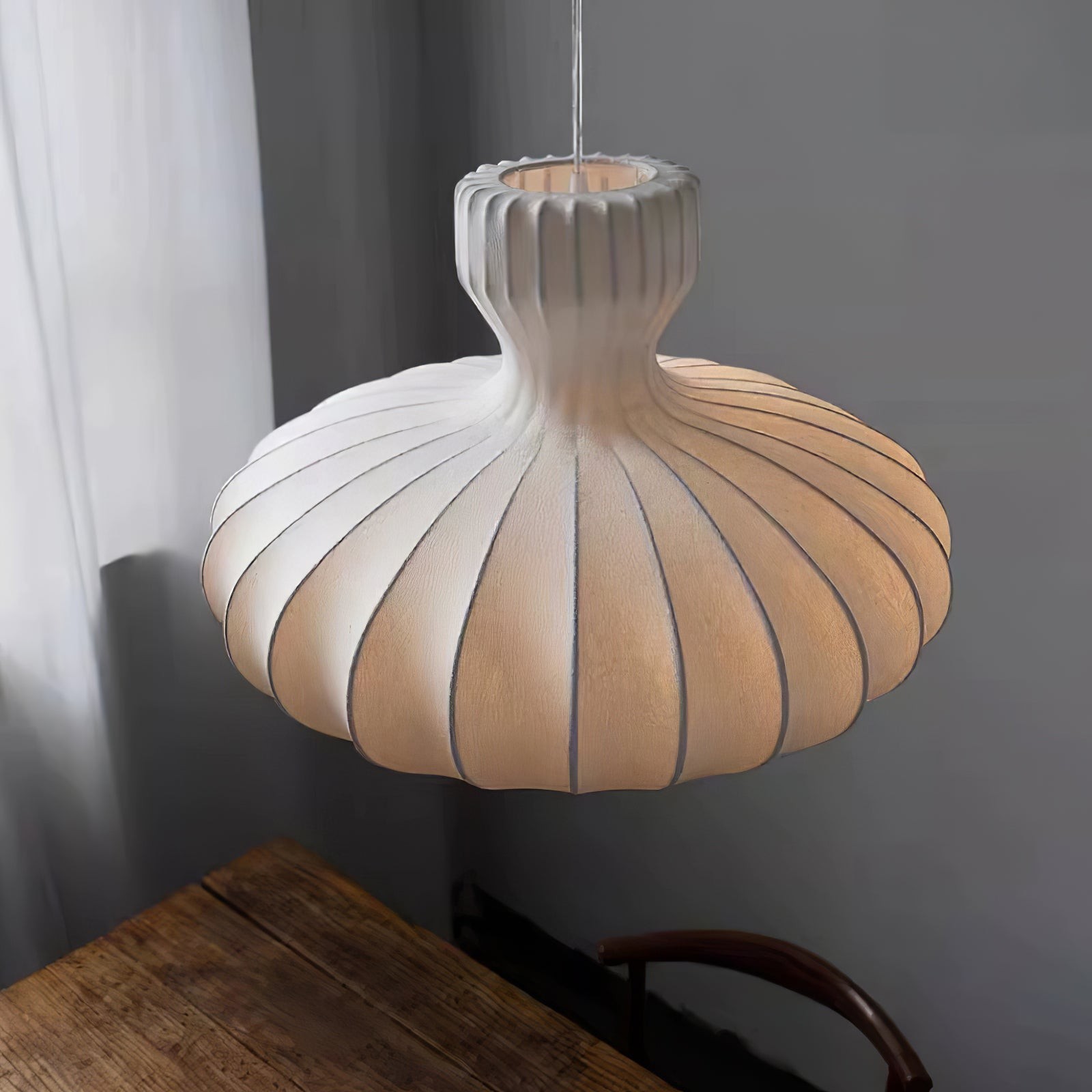 Lantern Silk Vintage Pendant Lamp K674