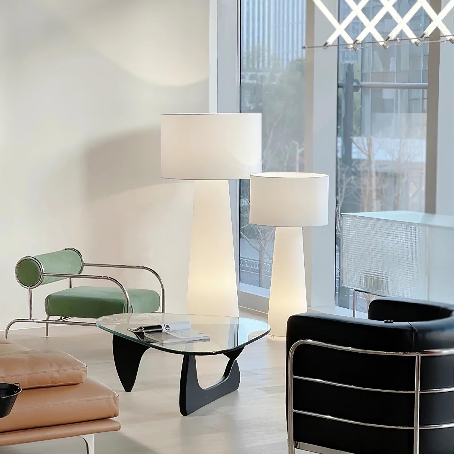 Column Fabric Floor Lamp Suitable For Living Room K328