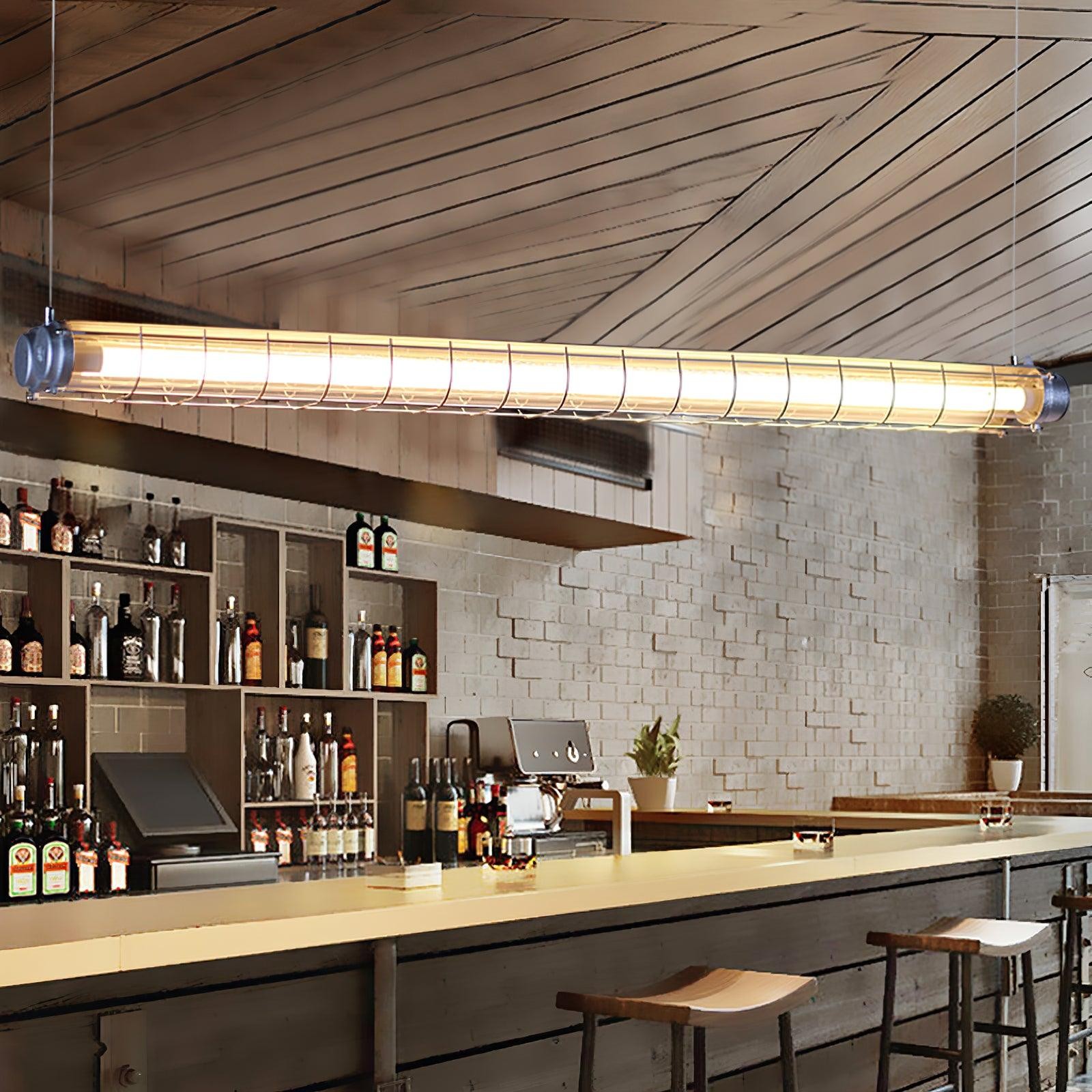 Industrial Linear Cage Chandelier K903
