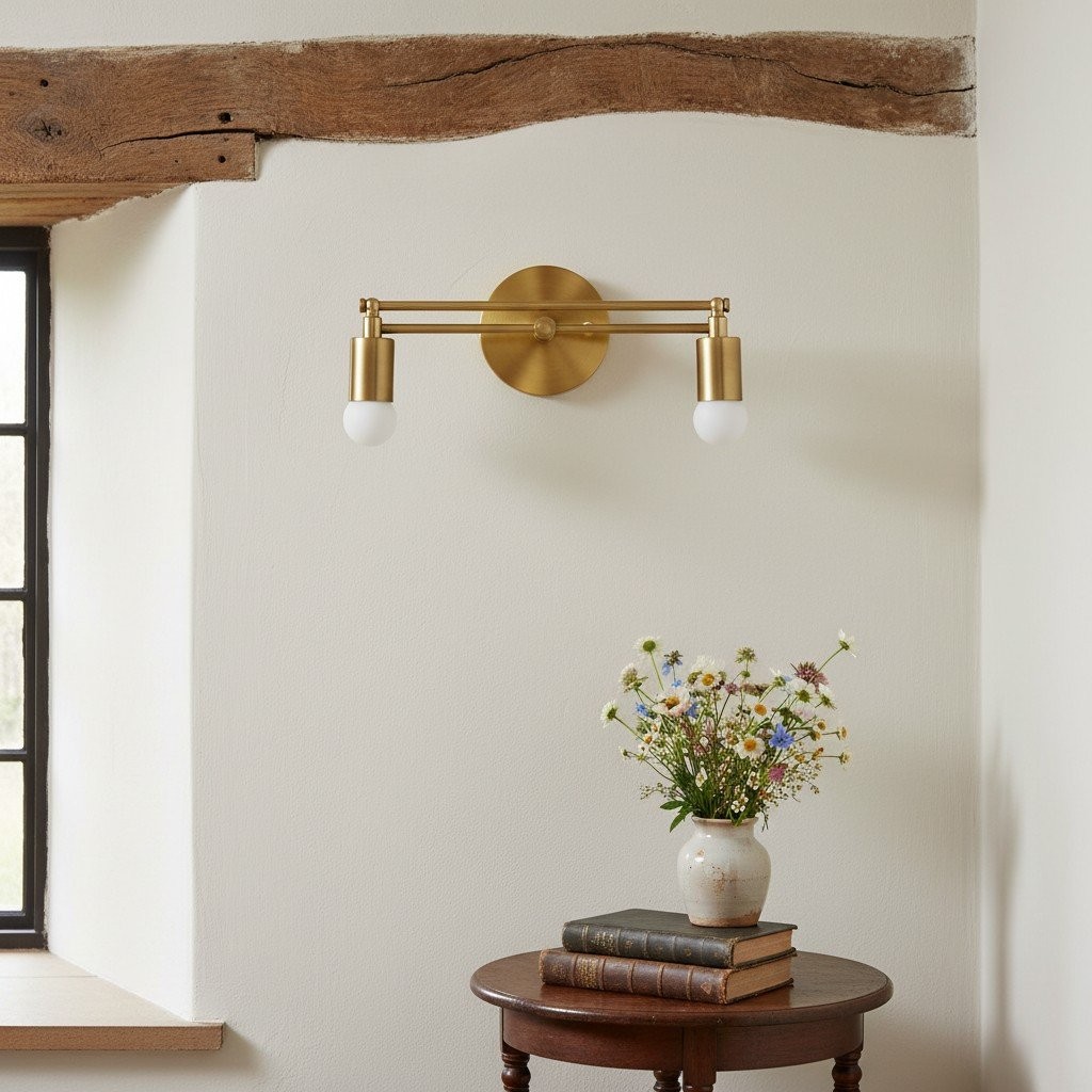 Mobilux Line Modern Vanity Light - Bathroom Wall Fixture in Art Deco Style K1487