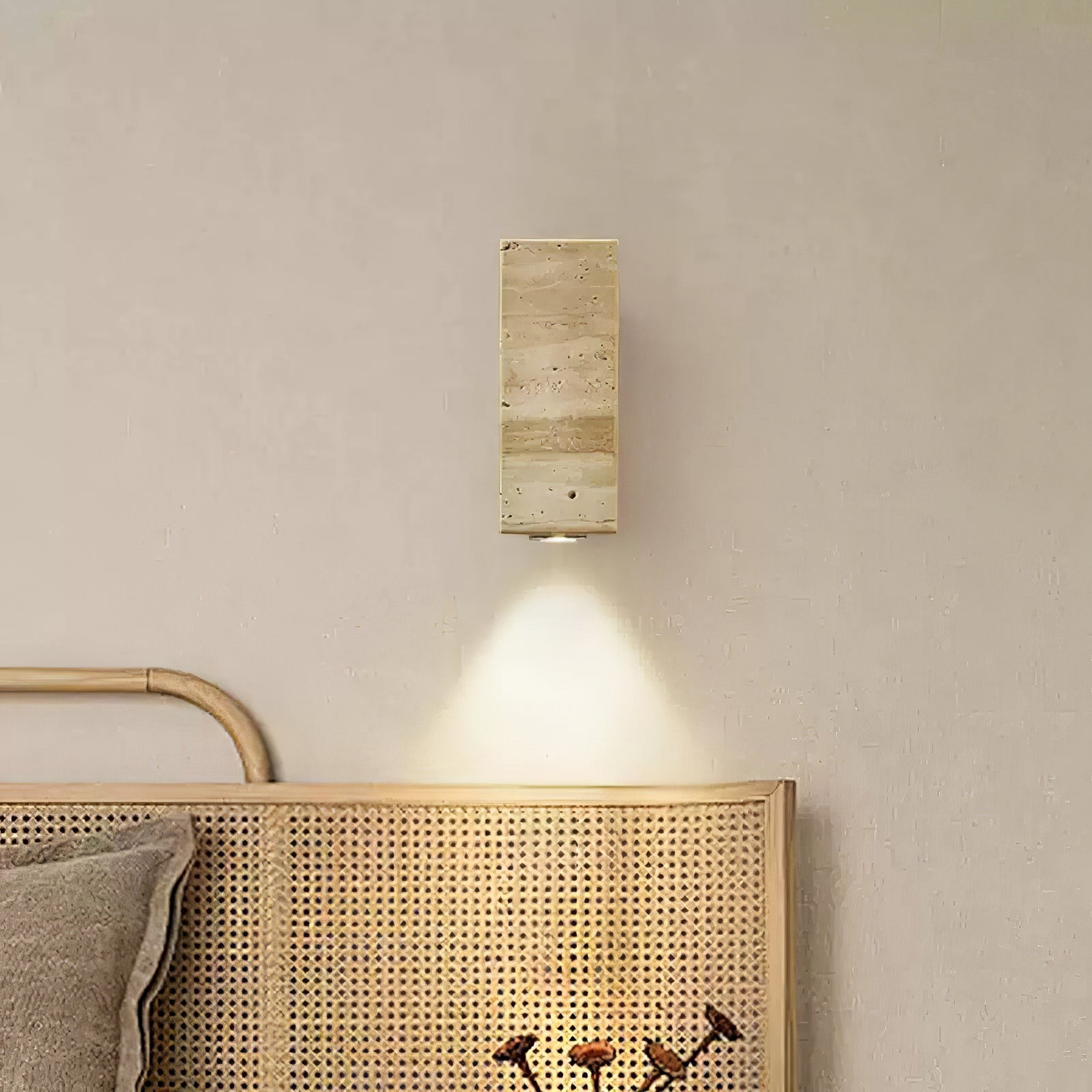 Vintage Marble Travertine Wall Lamp K264