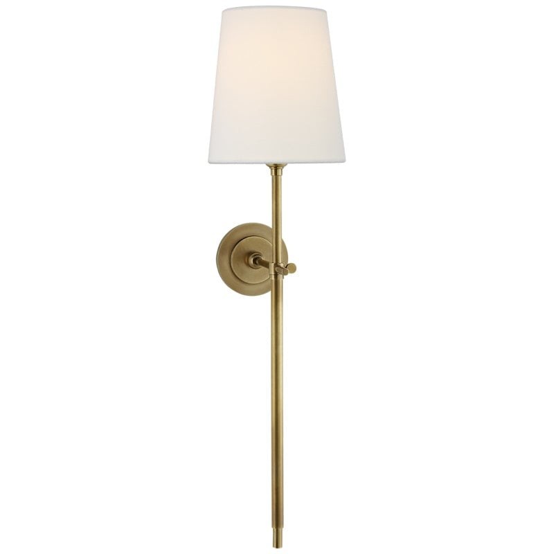 Bryant Minimalist Fabric Shade Wall Lamp - Modern Lighting Solution for Hallway and Bedroom K1559