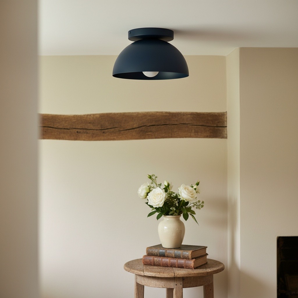 Metio Dome Ceiling Light - Modern Minimalist Flush Mount Light K1151