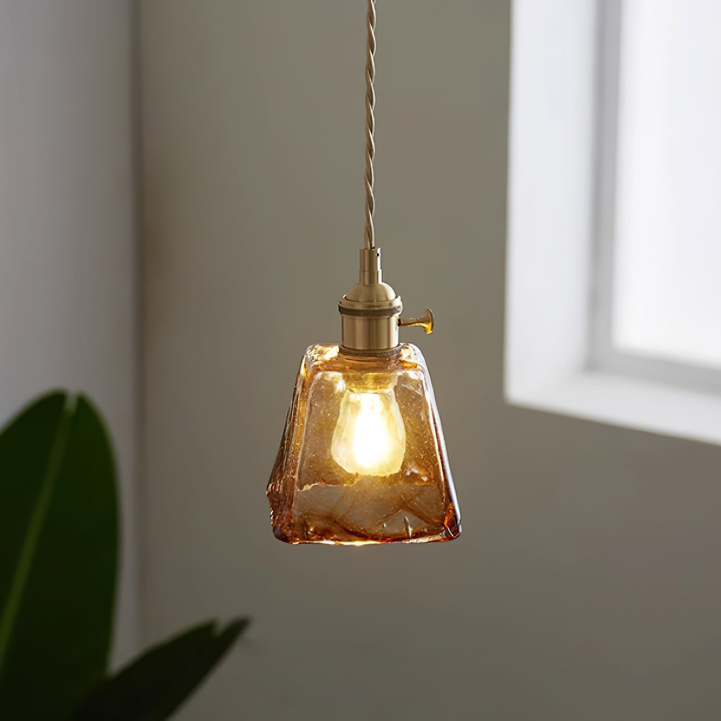 Retro Glass Pendant Lamp K622