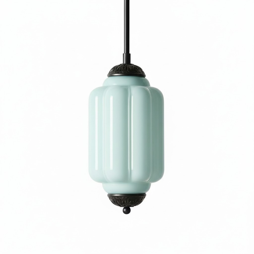 Eloise Simple Glass Irregular Lantern Pendant Lamp K836