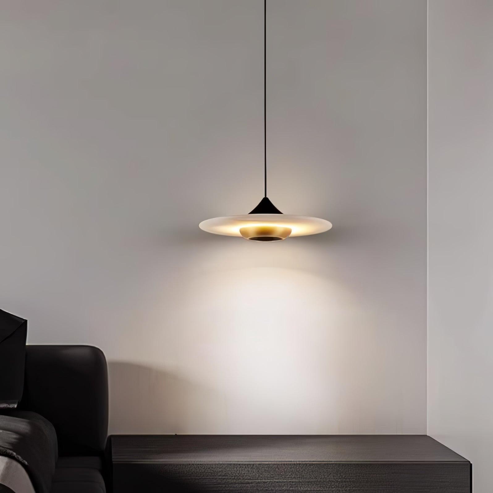 Flying Saucer Marble Pendant Lamp K391