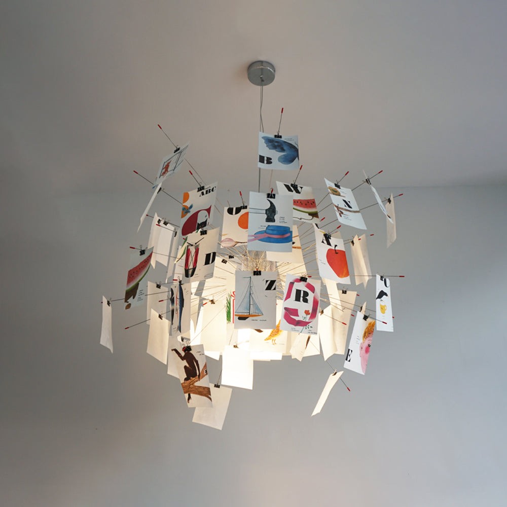 Renée Creative Picture Pendant Light Art Deco Bedroom Living Room K1263