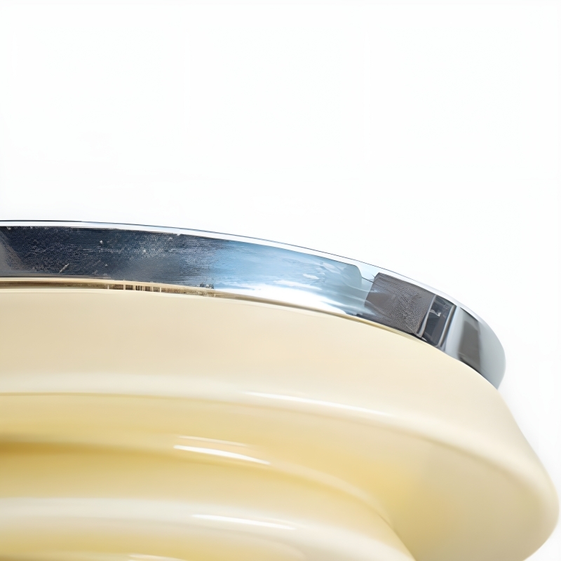 Mallew Flush Mount Ceiling Light - Layered Wave Silhouette Vintage Style Lamp for Indoor Use K2269