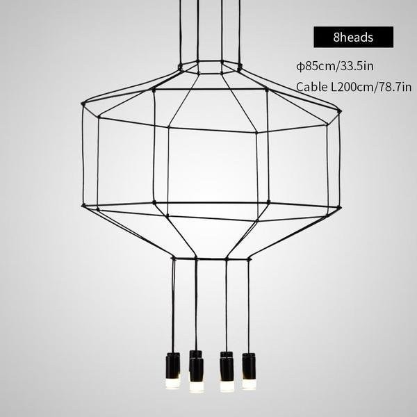 Wireflow Chandelier