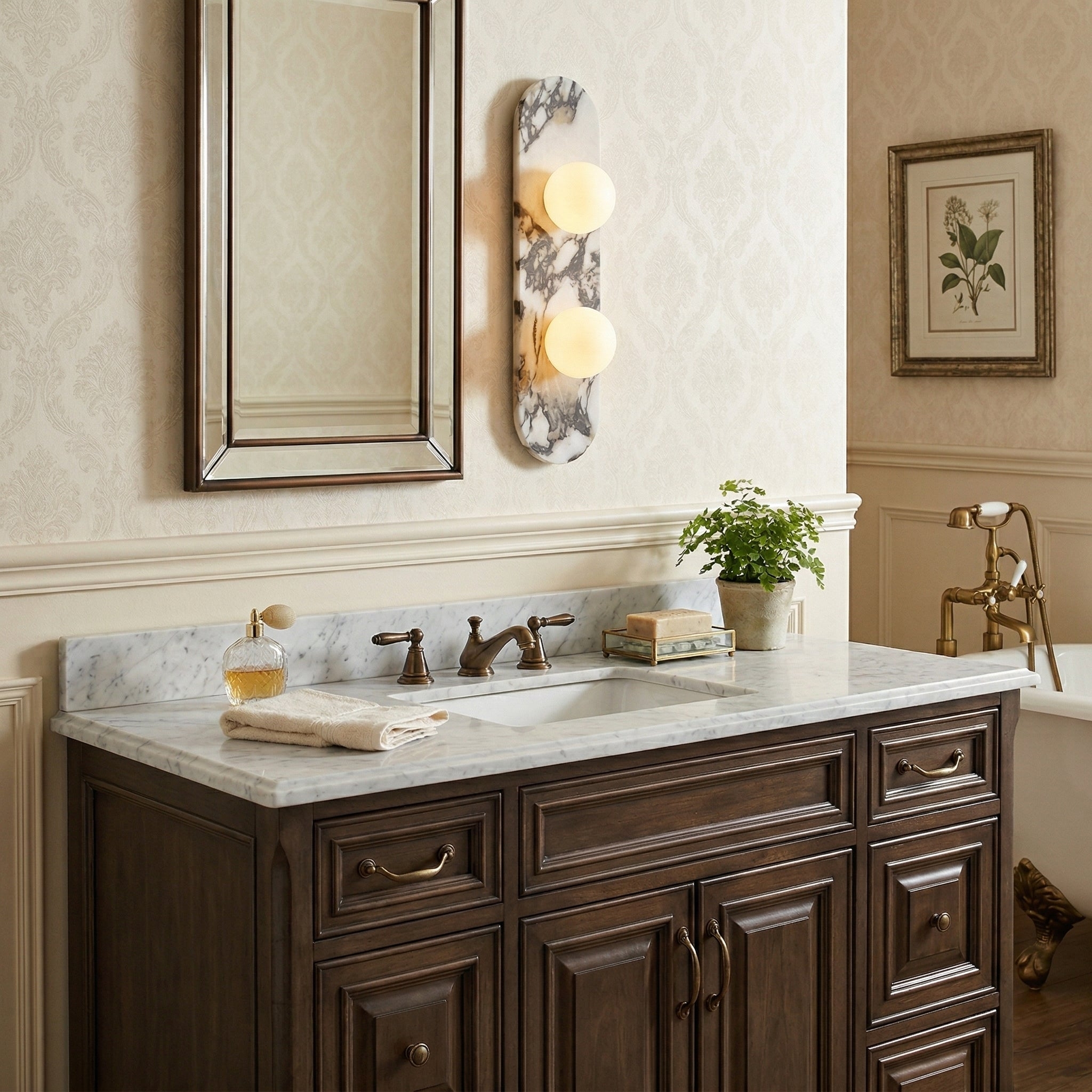 Modulo Marble Wall Lamp D626
