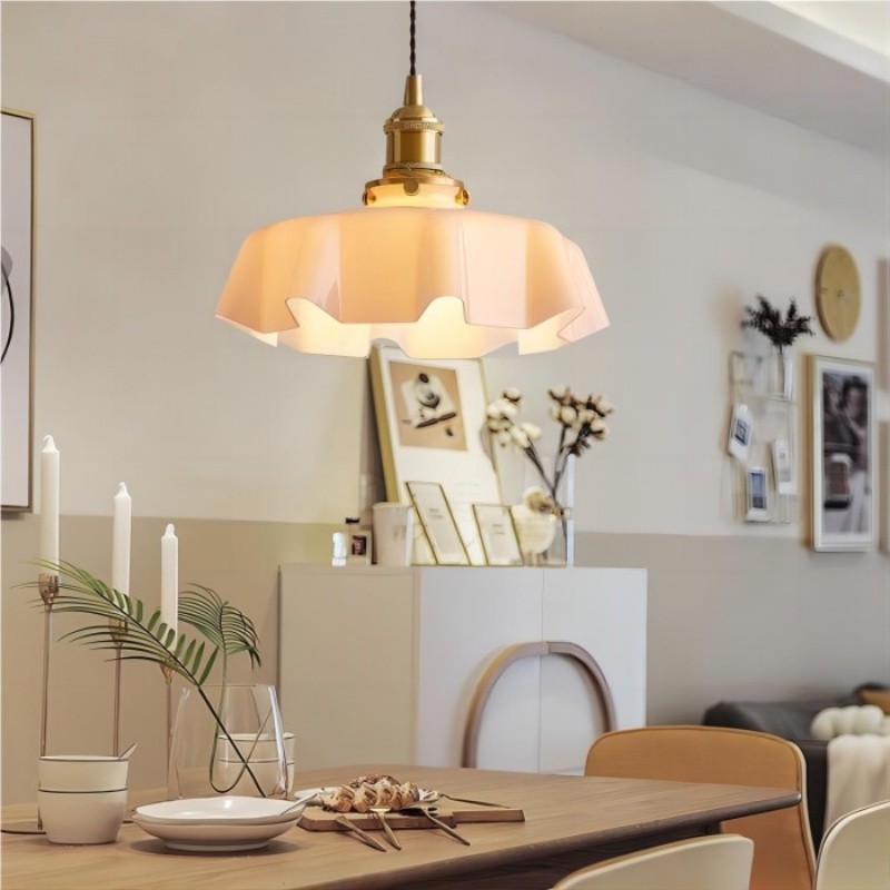 Retro Draped Flower Pendant Lamp K133