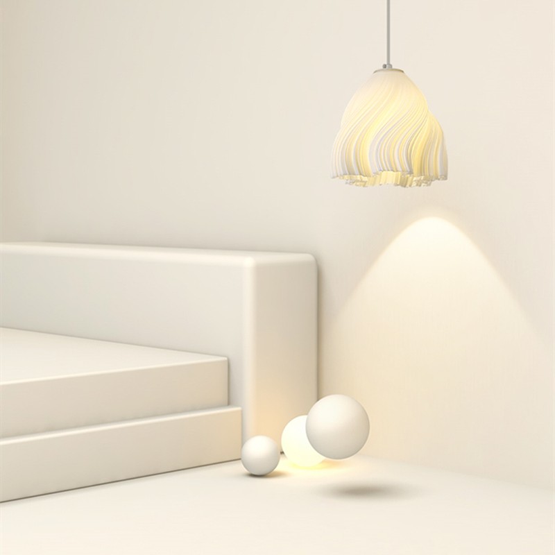 Modern 3D Printed Flower Pendant Light K129