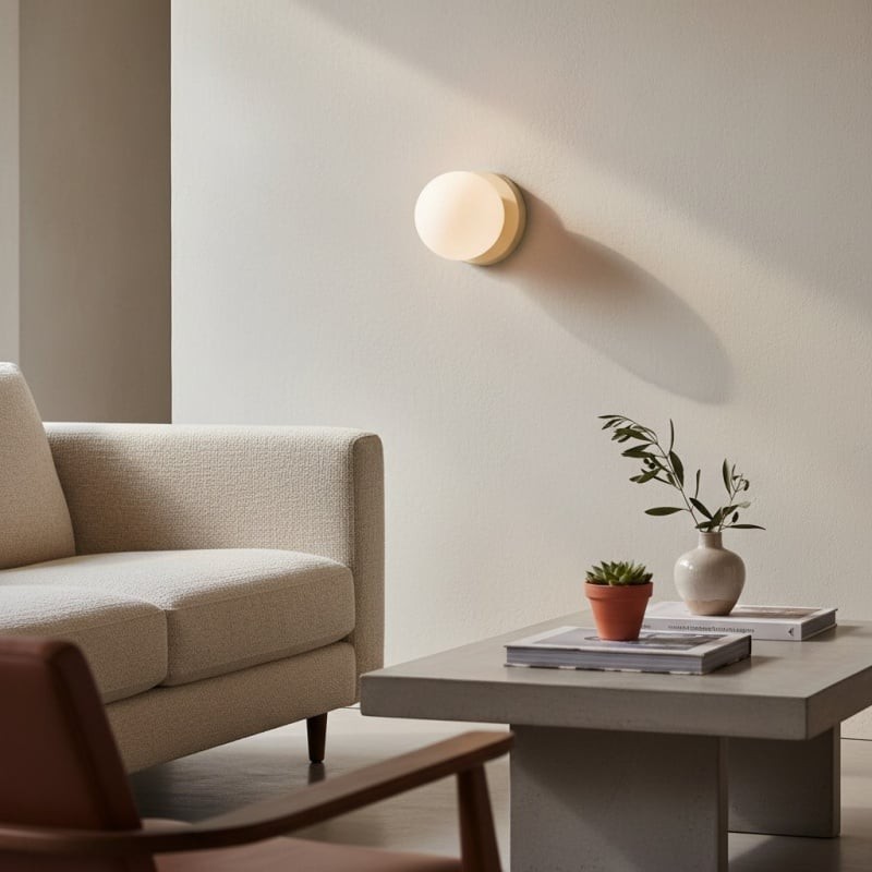 Nuevola Soft Sculptural Wall Light - Minimal Decorative for Living Room Bedroom K2105