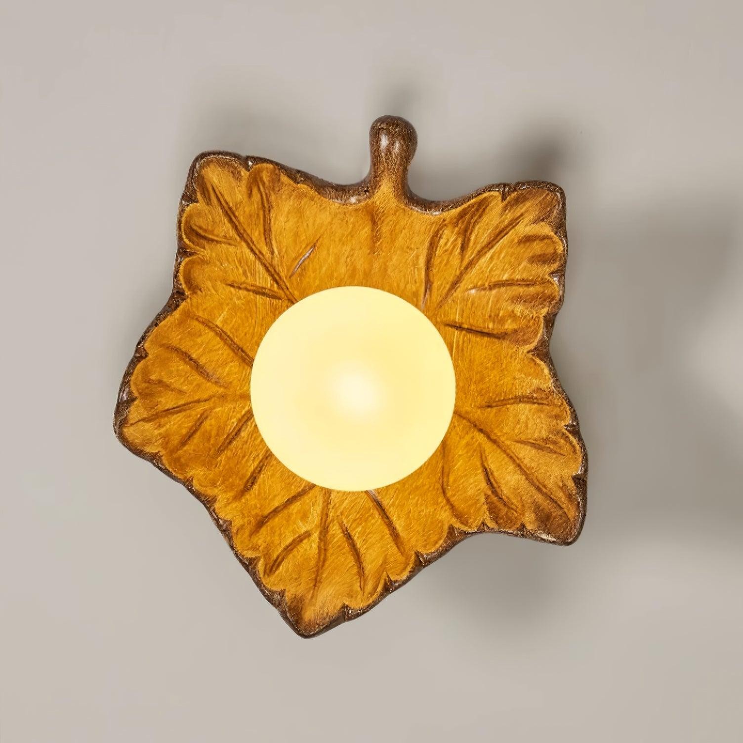 Maple Leaf Wall Light K484