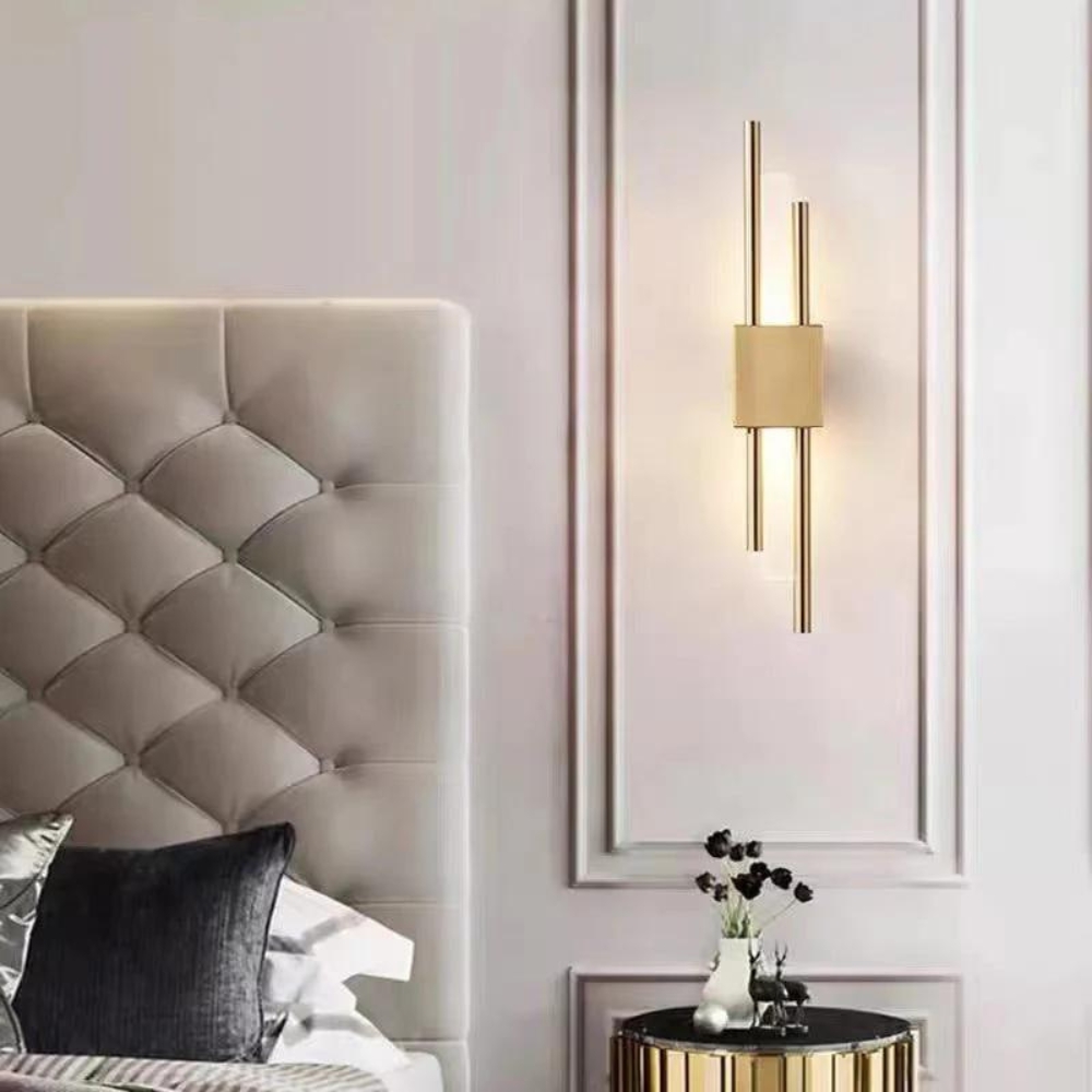 Refined Radiance Marble Accents Wall Light D787