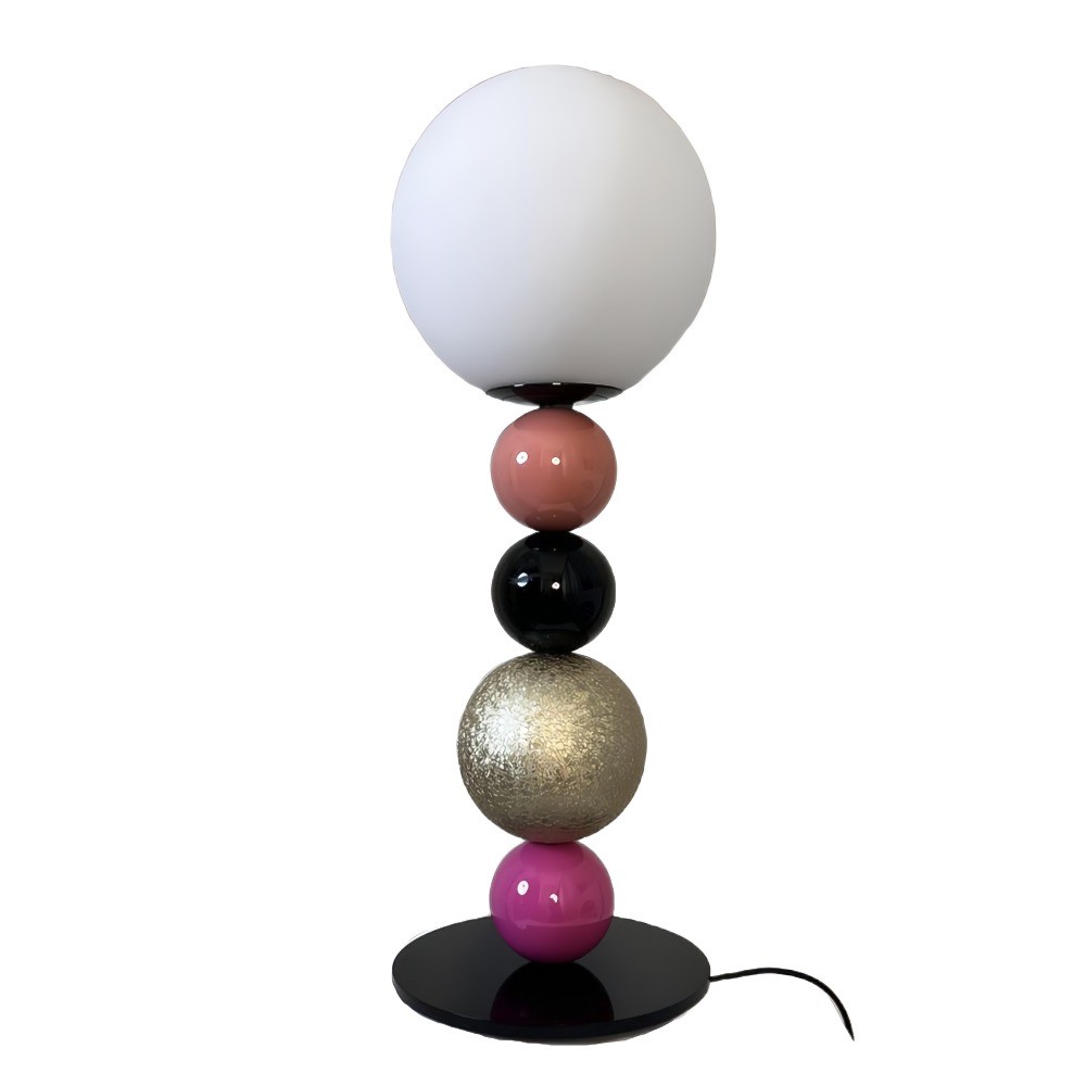 Coloful Stacked Round Ball Table Lamp K175