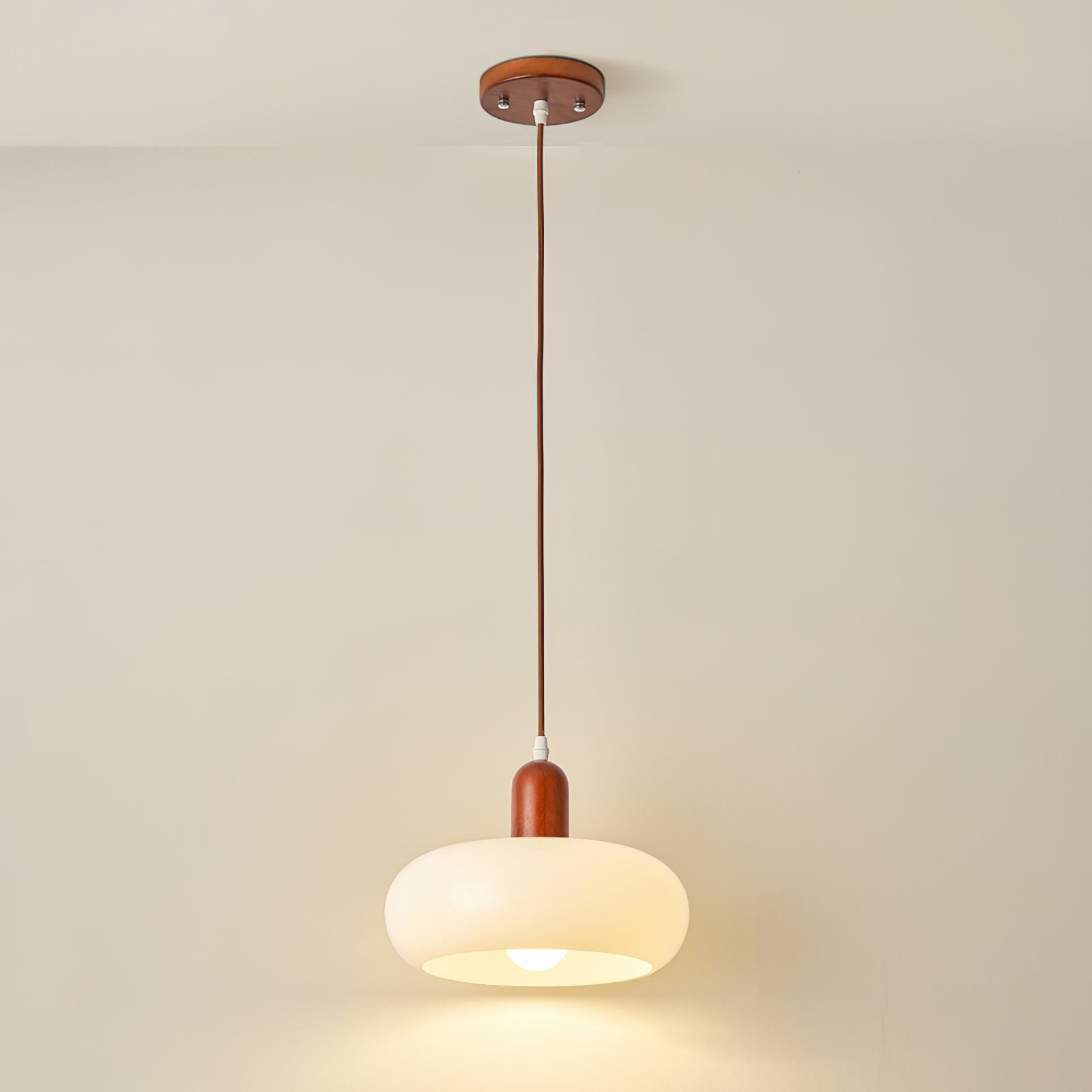 Mid Century Modern Glass Pot Pendant Lamp For Kitchen Island K630