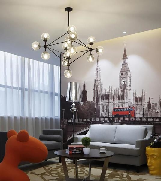 Modo Chandelier – 5 Globes