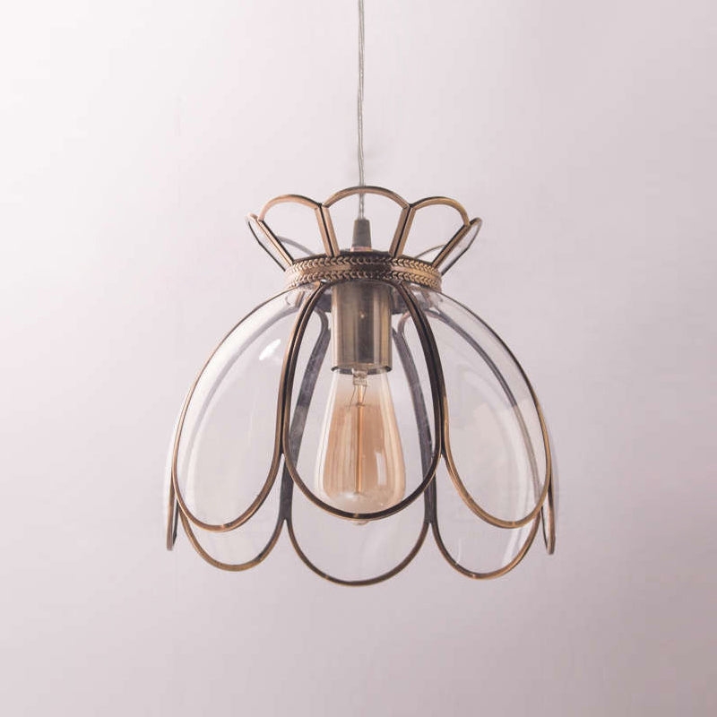 Retro Lotus Pendant Lamp D582