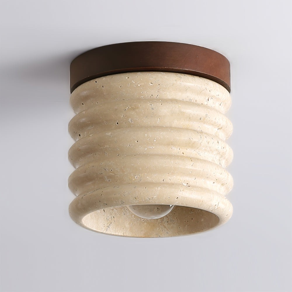 Vaarnii Travertine Ceiling Lamp K1092