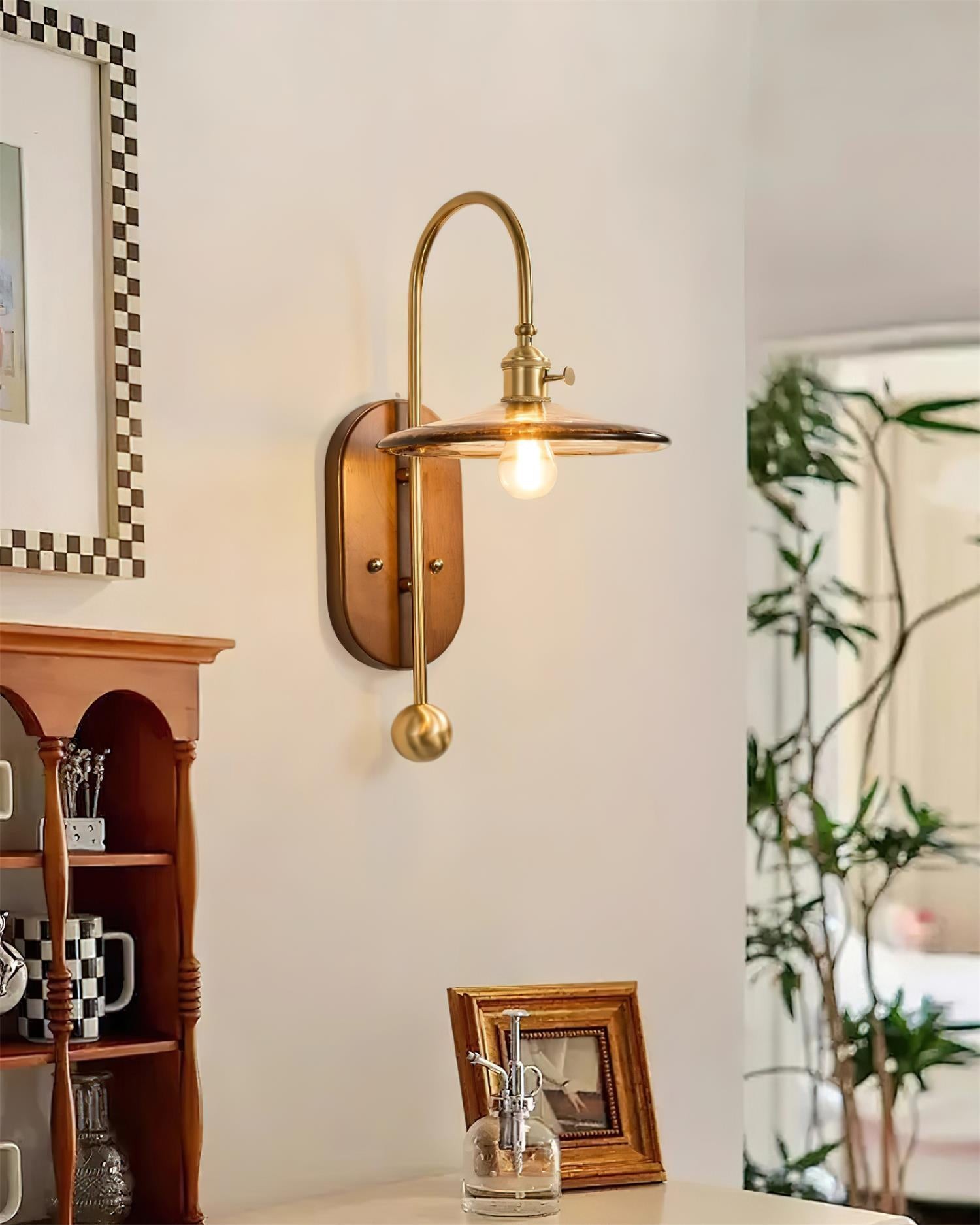 American Retro Spherical Wall Lamp K435