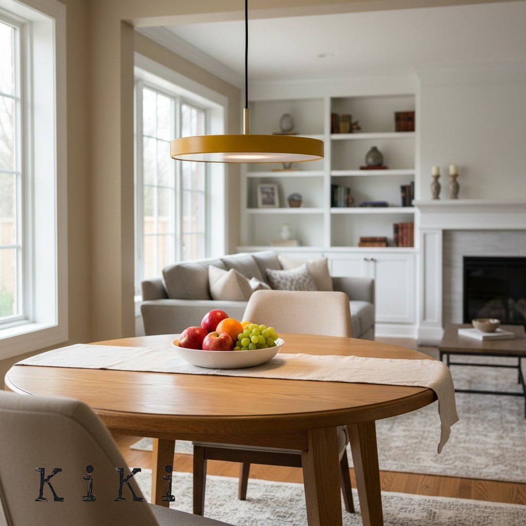 Asteria Pendant Light – Sleek Adjustable Pendant For Dining Area K1611