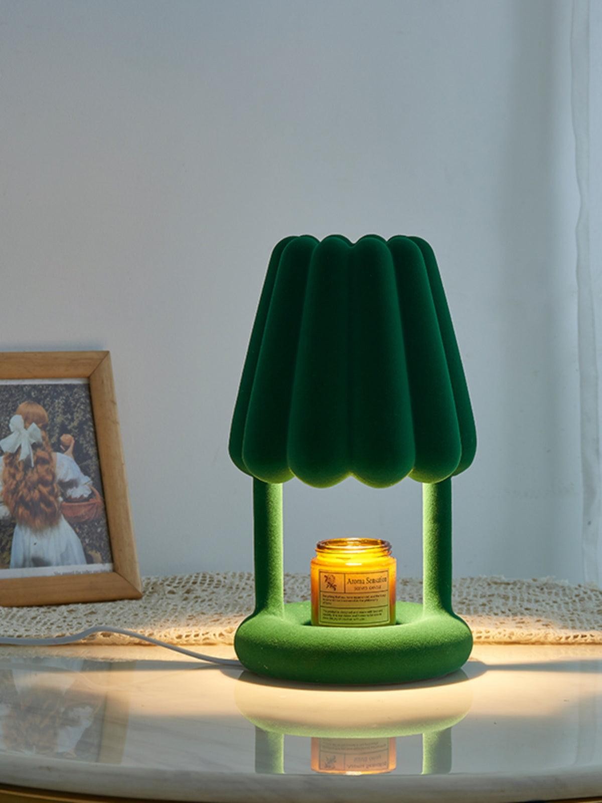 Ice Cream Flocked Resin Table Lamp K335