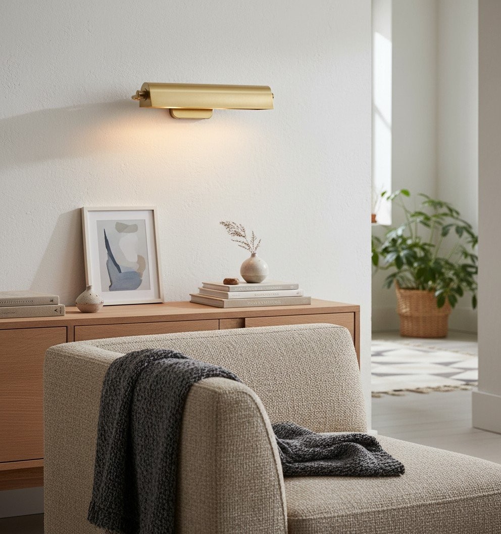 Modo Picture Light Adjustable Swing-Arm Design Classic Art Gallery Light for Wall Art K2175