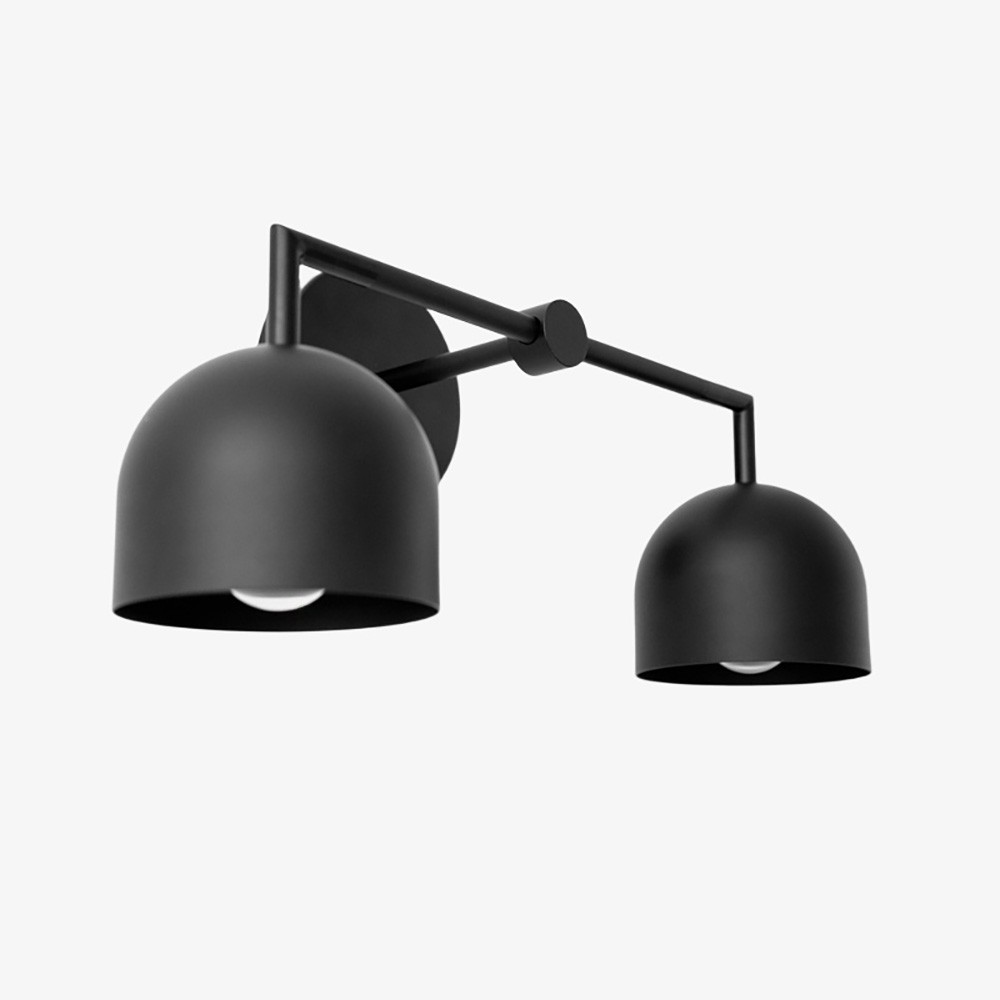 Metio Dome Farmhouse Vanity Wall Lamp - Colorful Dome Wall Sconce for Dressing Room K1596