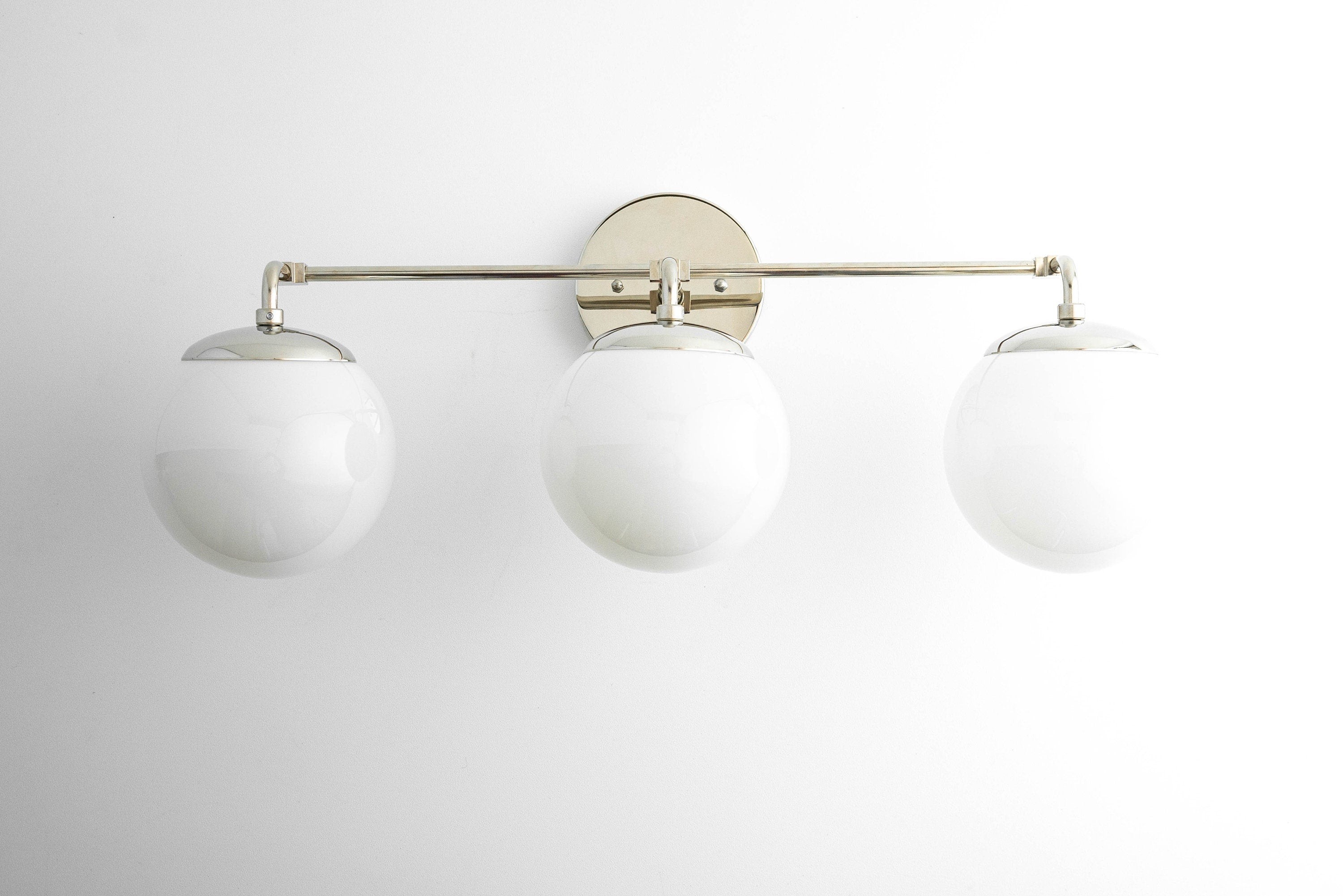 Glorica Glass Wall Sconce - Modern Vintage Vanity Light Fixture K1550