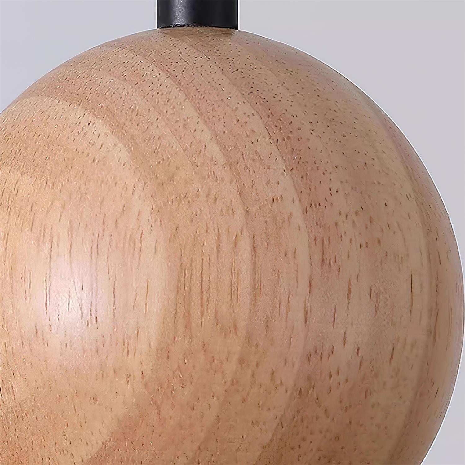 Modern Minimalist Wood Travertine Disc Pendant Light K478