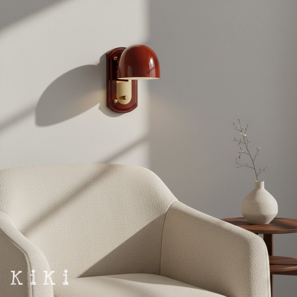 Livessa Wall Lamp Sculptural Glass Modern for Bedroom Living Room K2117
