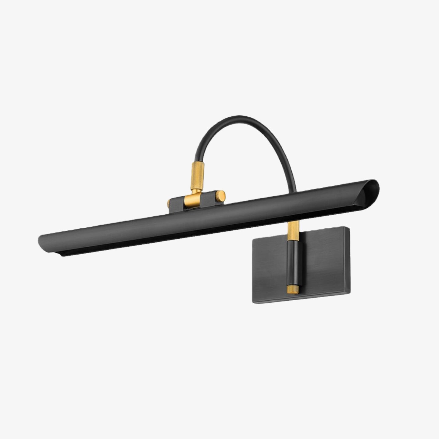 Aurix Picture Light - Slim Shade Artwork Illumination Metal Finish Wall Fixture for Gallery K2185