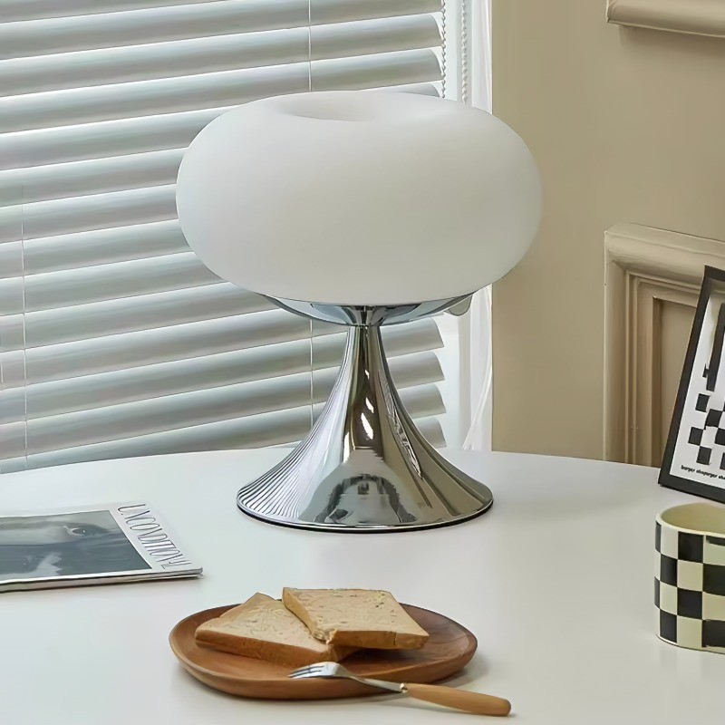 Lollora Playful Rounded LED Table Lamp Minimalist for Desk Shelf K149