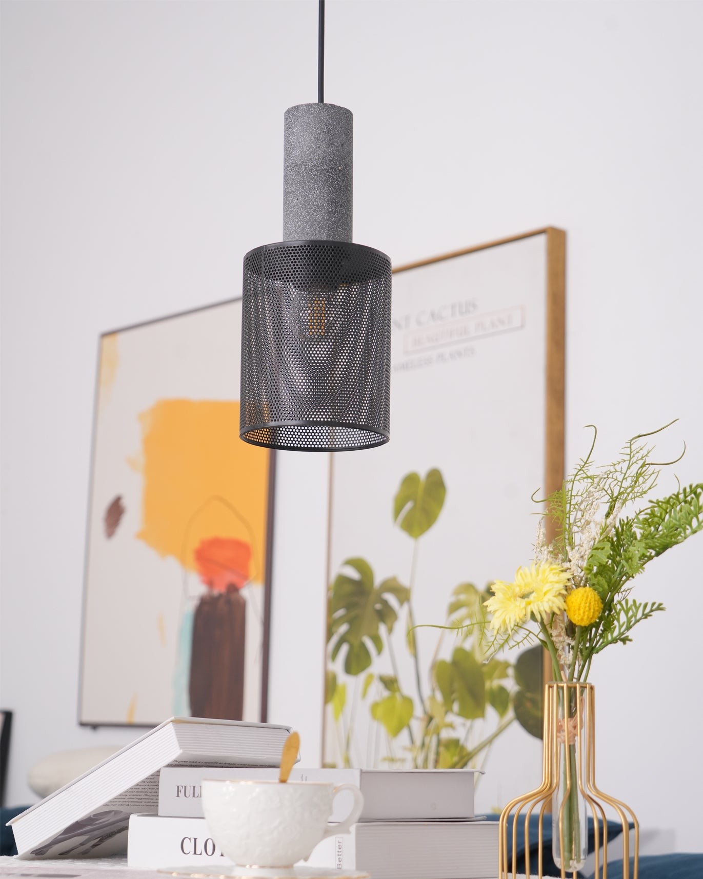 Concrete Industry Pendant Lamp K999