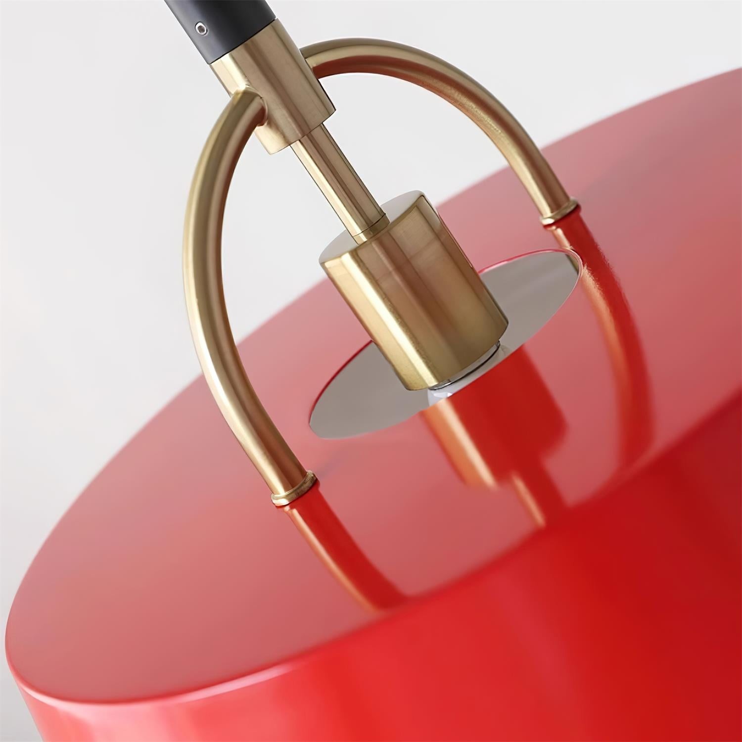 Retro Classic Drum Shaped Retractable Metal Pendant Lamp K233
