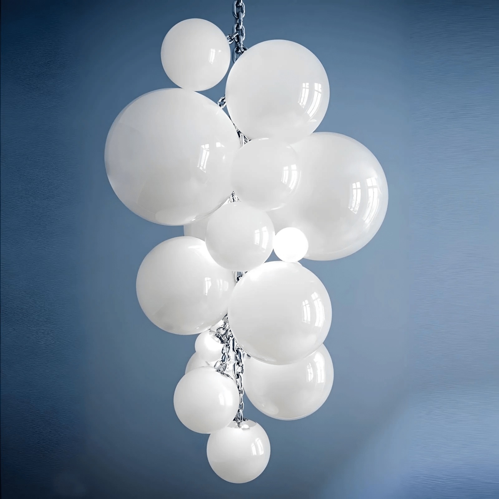 Modern Long Grape Glass Chandelier K2347