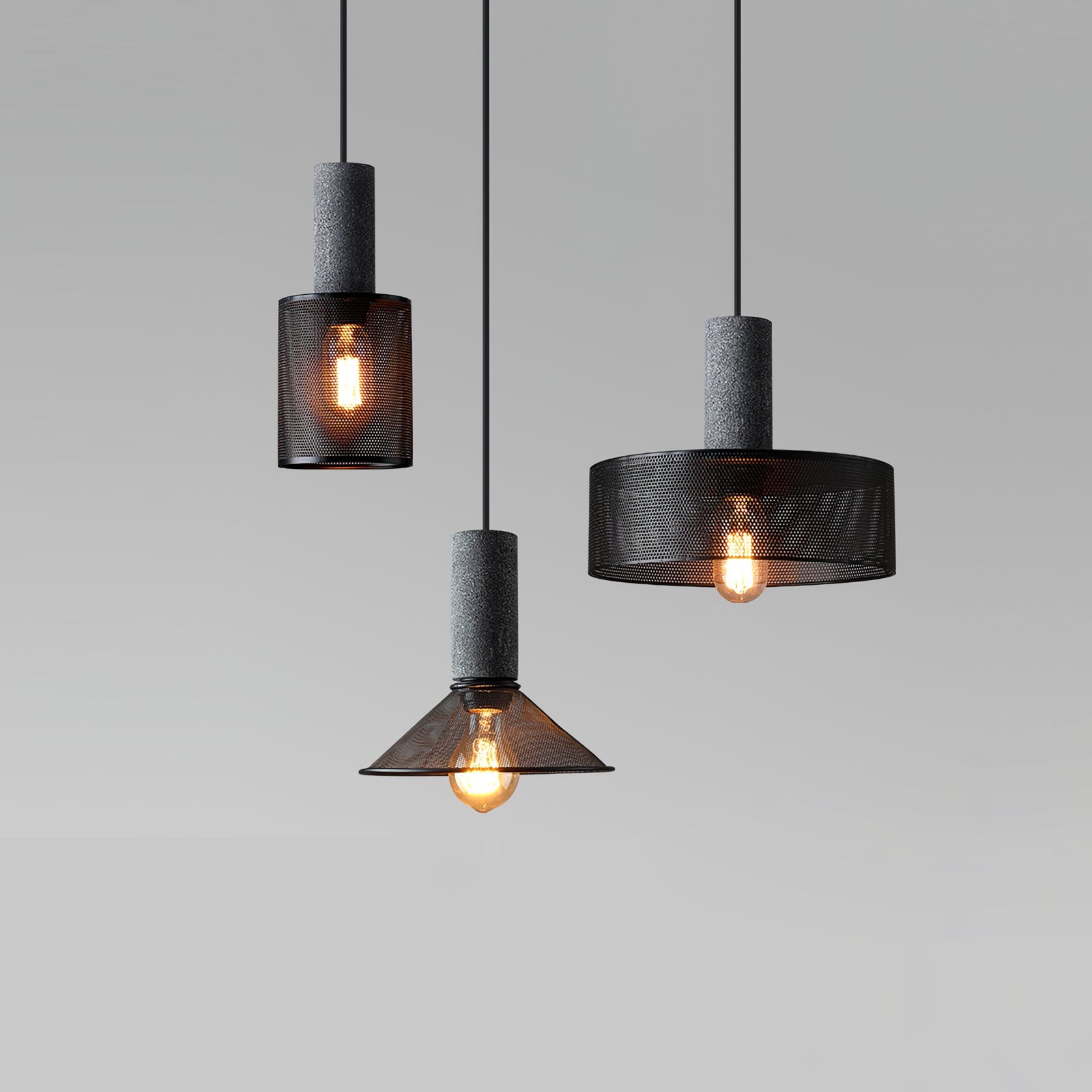 Concrete Industry Pendant Lamp K999