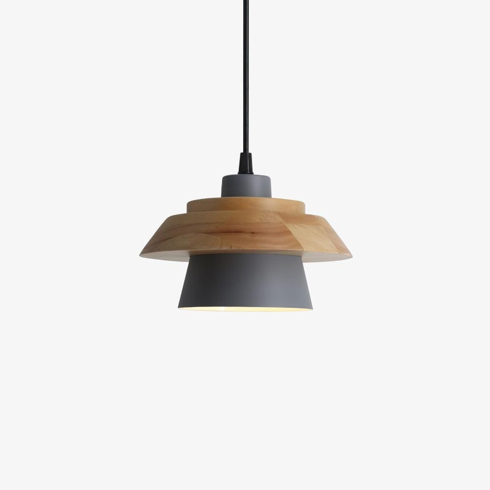 Stone Wood Pendant Lamp K677