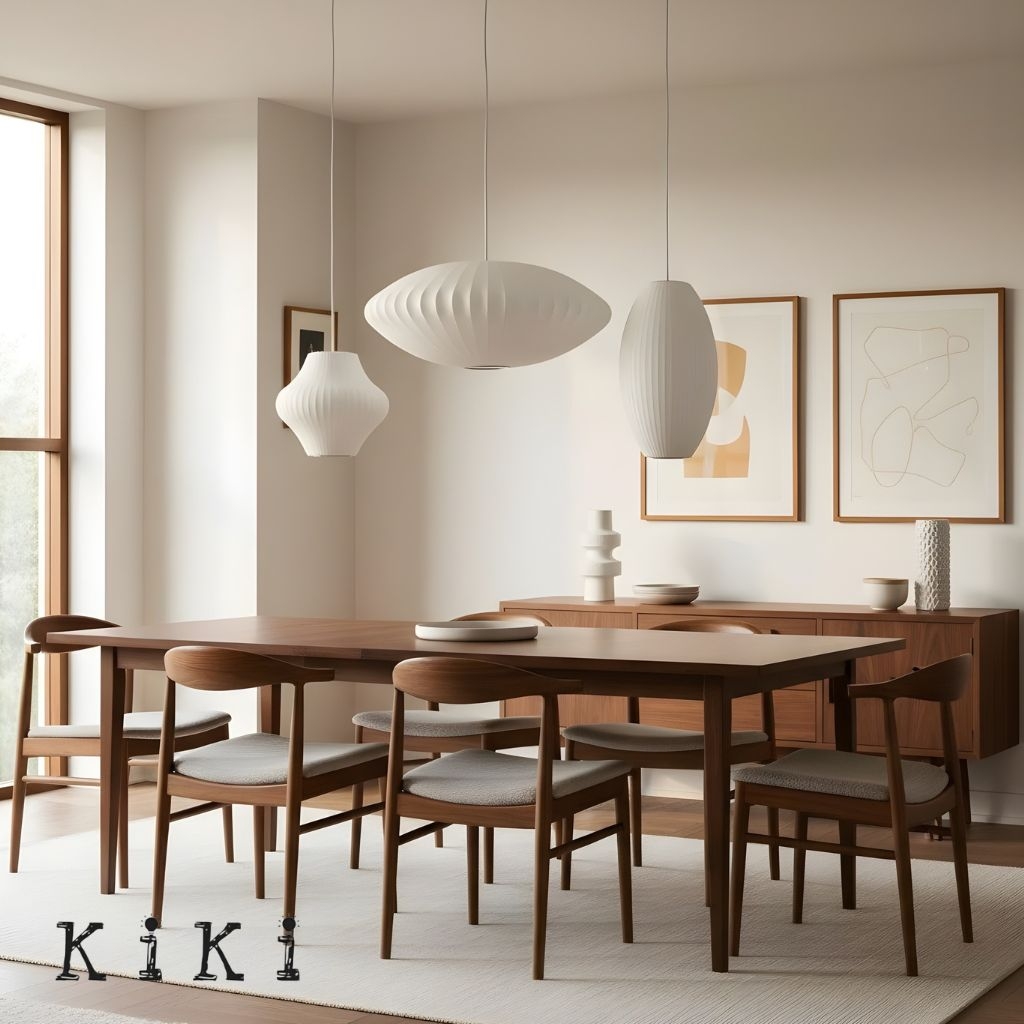 Classic Nelson Pendant Lamp - Lightweight Geometric Pendant Light for Home Spaces