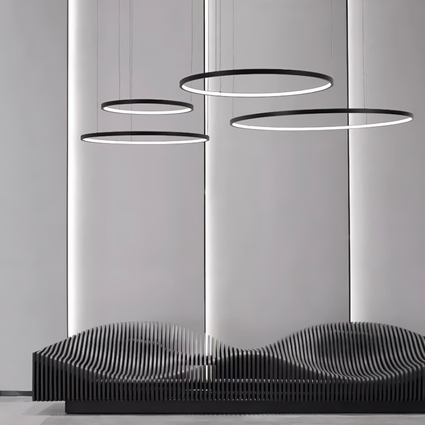 Modern Classic Ring Led Chandelier K203