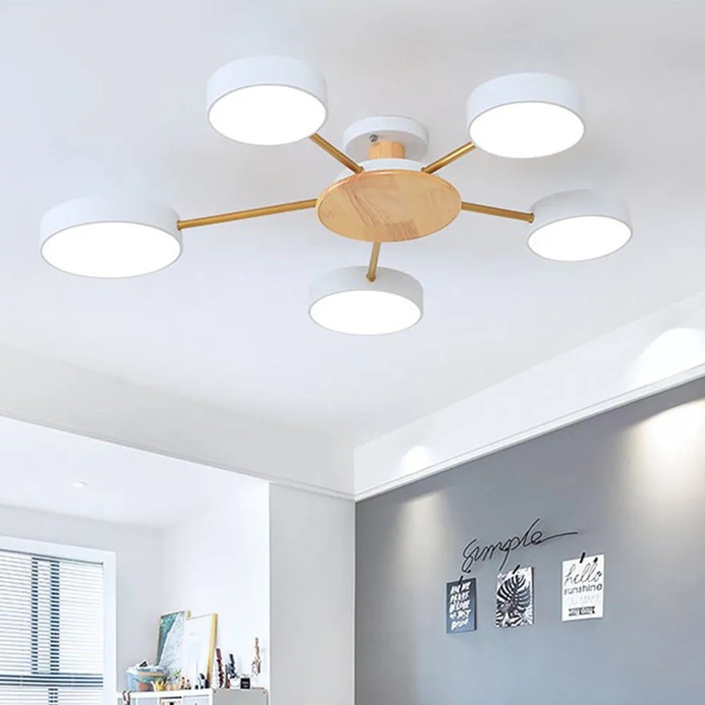 Nordic Multi Heads Round Led Ceiling Light K934