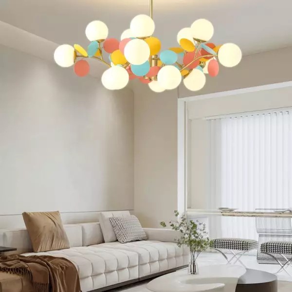 Flower Branch Magic Beans Chandelier