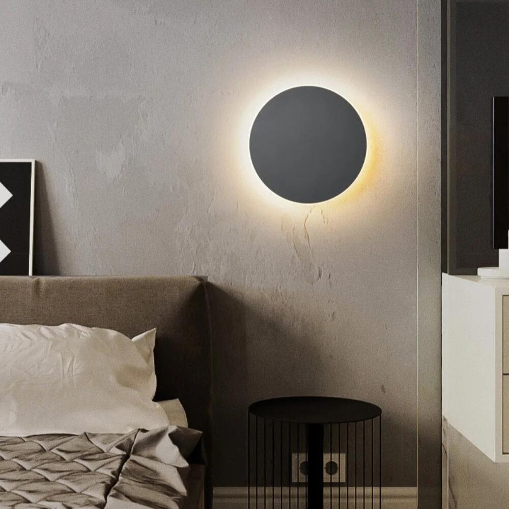 Modern Nordic Round Aluminum Minimalist LED Wall Light D767