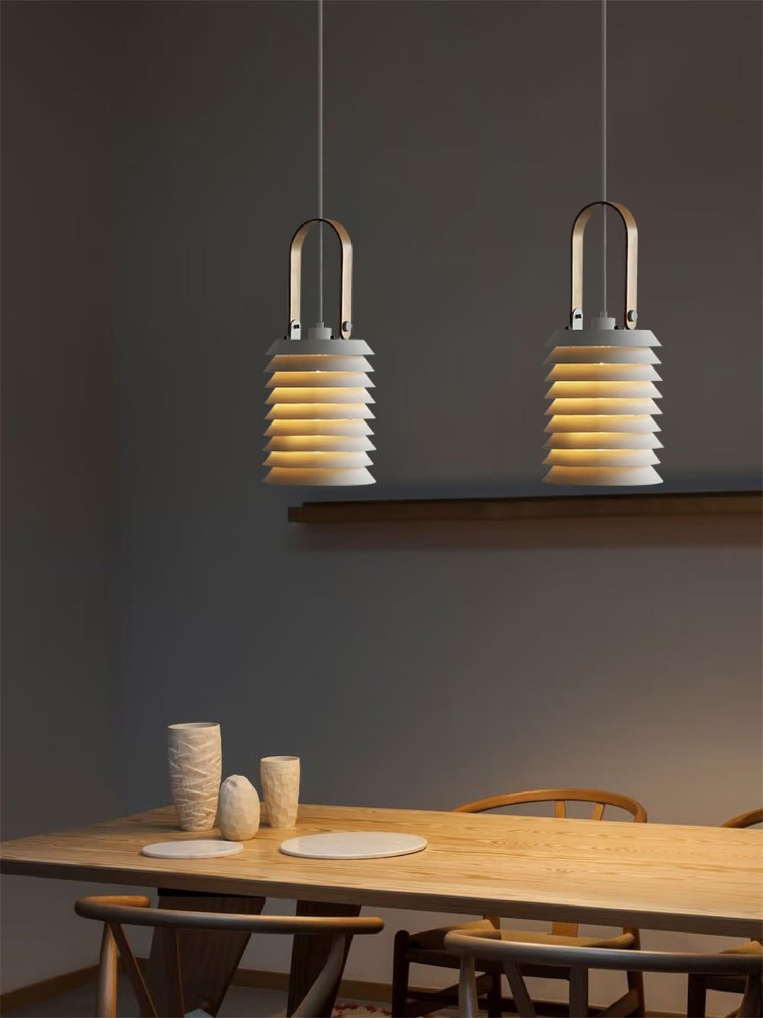 Minimalist Lantern Pendant Lamp D420