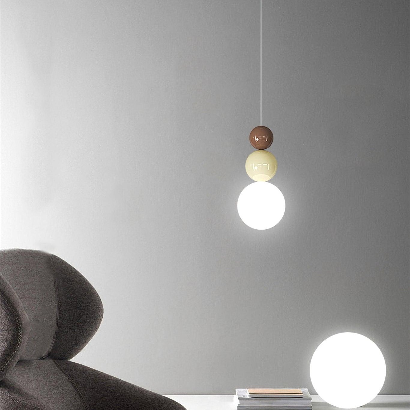 Modern Nordic Acrylic Multi Ball Pendant Light K155