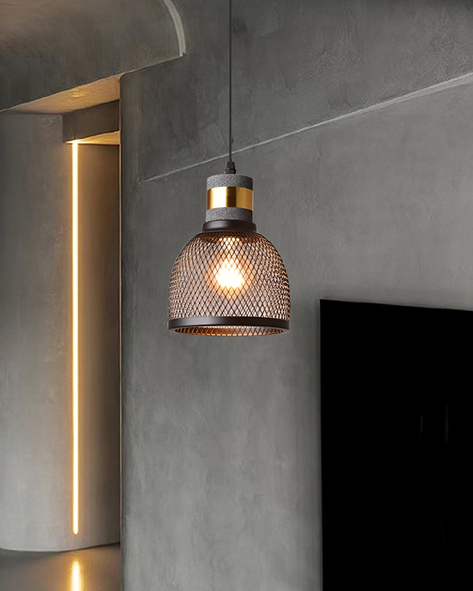 Concrete Industry Pendant Lamp K999