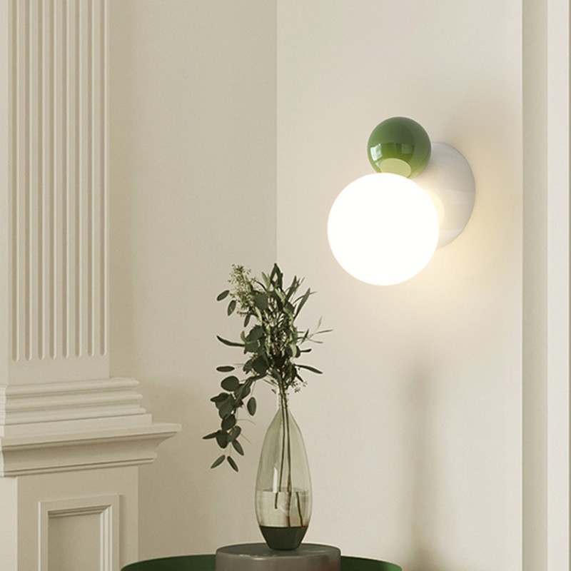 Cream Style Ball Acrylic Wall Light Ceiling Light K131